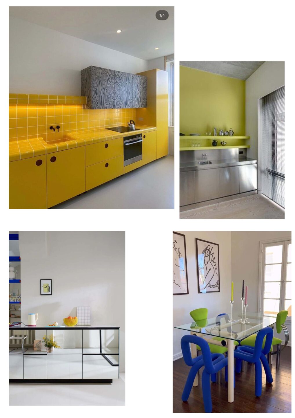 Kuchnia w stylu dopamine decor
