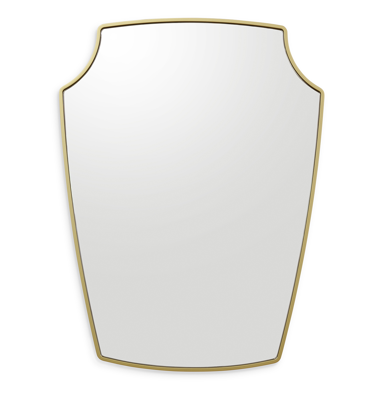 Lustro w złotej ramie 80 cm - produkt lustrowramie